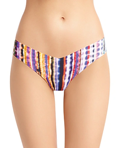 Commando Print Microfiber Thong In Nirvana