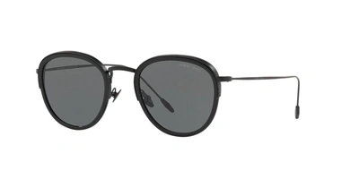 Shop Giorgio Armani Man Sunglass Ar6068 In Grey