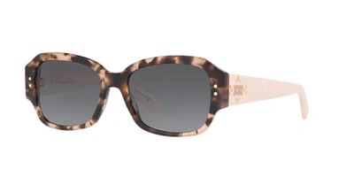 Shop Dior Sunglasses Brands Woman  Ladystuds5 In Grey-black