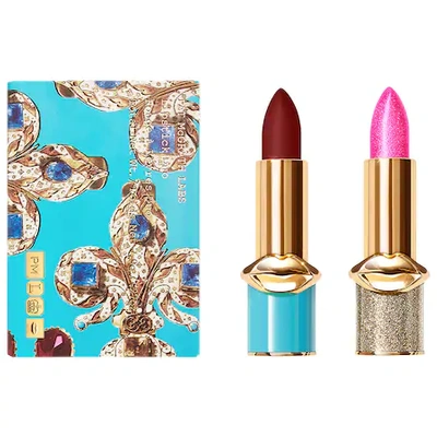 Shop Pat Mcgrath Labs Blitztrance&trade; Divine Lipstick Duo Aquamarine