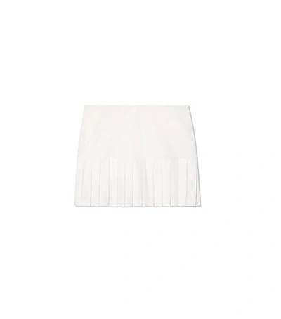 Shop Tory Sport Tory Burch Pleated-hem Tennis Skirt In Snow White