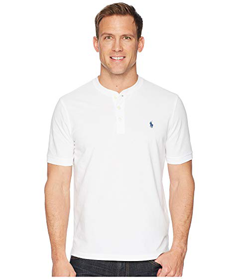 polo ralph lauren featherweight mesh henley