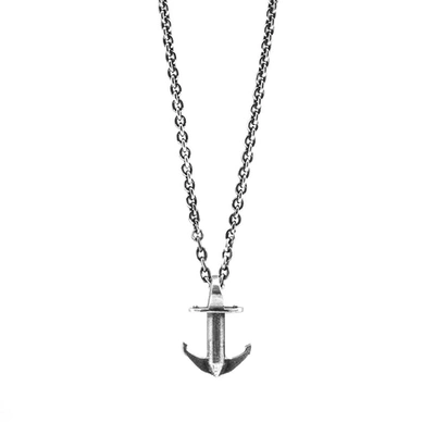 Shop Anchor & Crew Mini Anchor Signature Silver Necklace Pendant