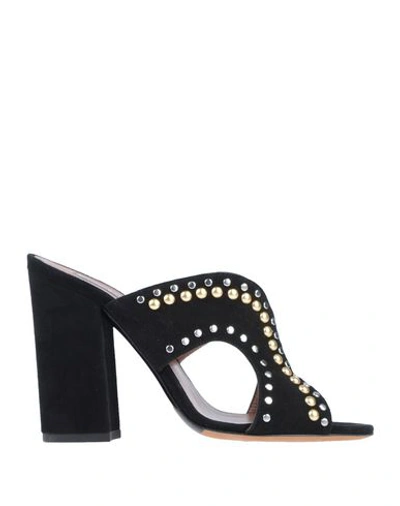 Shop Tabitha Simmons Sandals In Black