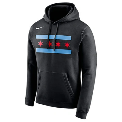 Nike Men's Chicago Bulls Nba City Edition Logo Essential Hoodie, Black |  ModeSens