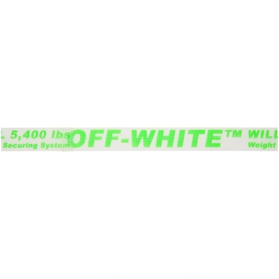 OFF-WHITE 绿色 PVC INDUSTRIAL 腰带