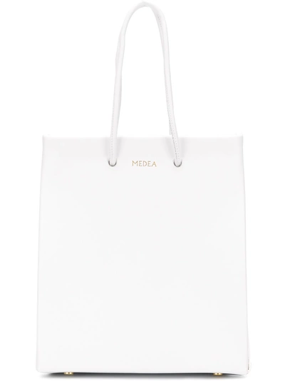 Shop Medea Mini Tote Bag - White