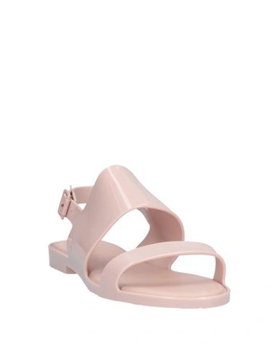 Shop Melissa Sandals In Light Pink