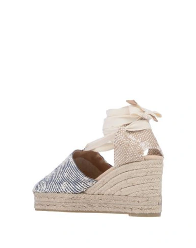 Shop Castaã±er Espadrilles In Pastel Blue