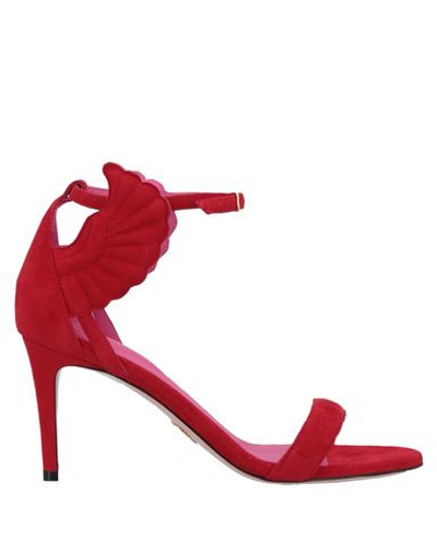 Shop Oscar Tiye Sandals In Red