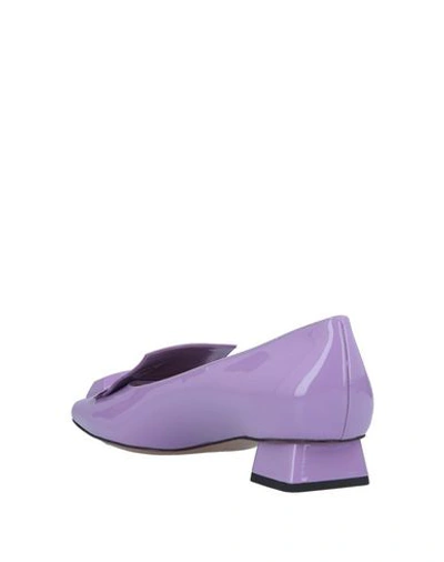 Shop Rayne Loafers In Purple