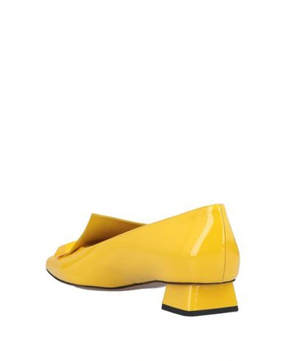 Shop Rayne Loafers In Yellow