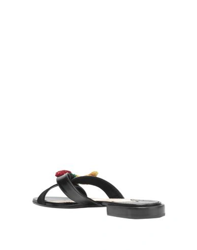 Shop Altuzarra Sandals In Black