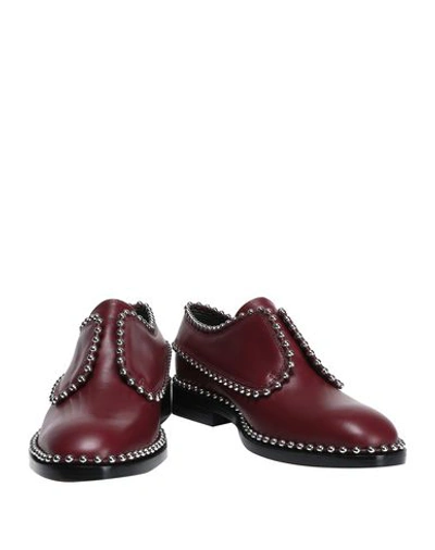 Shop Alexander Wang Loafers In Maroon