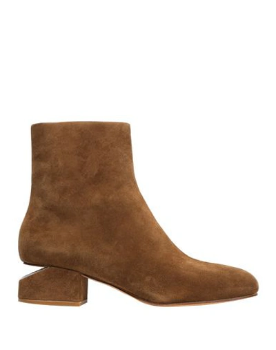 Shop Alexander Wang Ankle Boot In Camel