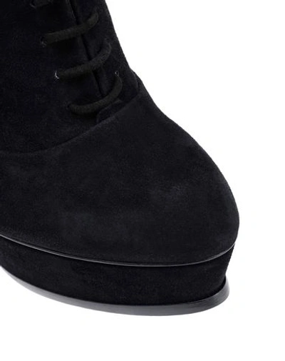 Shop Casadei Laced Shoes In Black