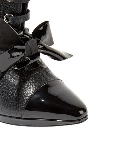 Shop Loewe Ankle Boot In Black