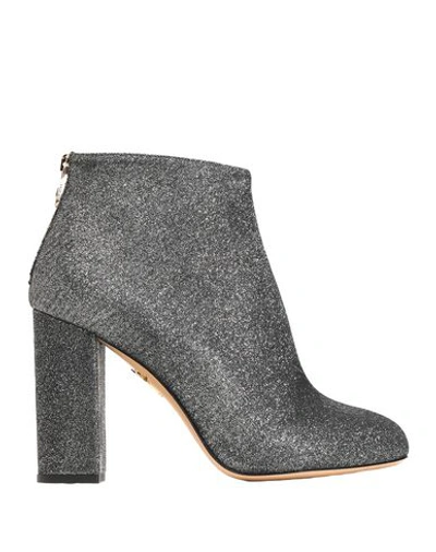 Shop Charlotte Olympia Ankle Boots In Lead