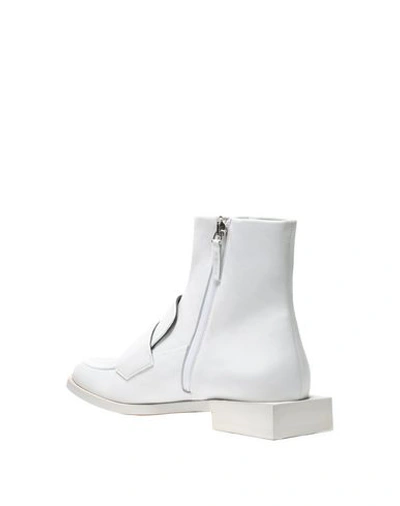 Shop Pierre Hardy Ankle Boot In White