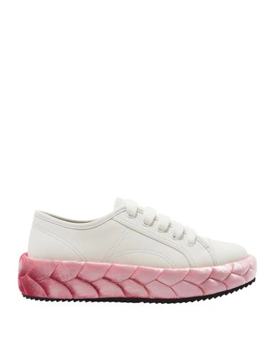 Shop Marco De Vincenzo Sneakers In Ivory