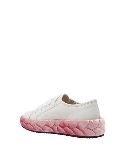 Shop Marco De Vincenzo Sneakers In Ivory