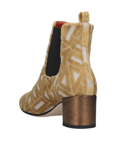 Shop Bams Ankle Boot In Sand