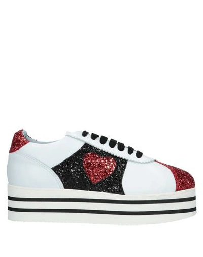 Shop Chiara Ferragni Sneakers In White