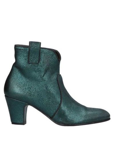 Shop Alexander Hotto Ankle Boot In Deep Jade