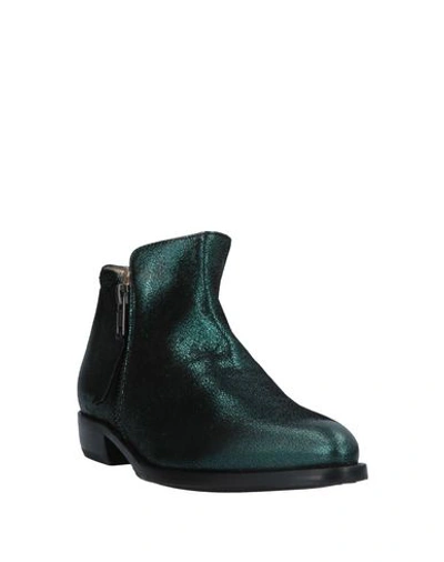 Shop Alexander Hotto Ankle Boot In Deep Jade