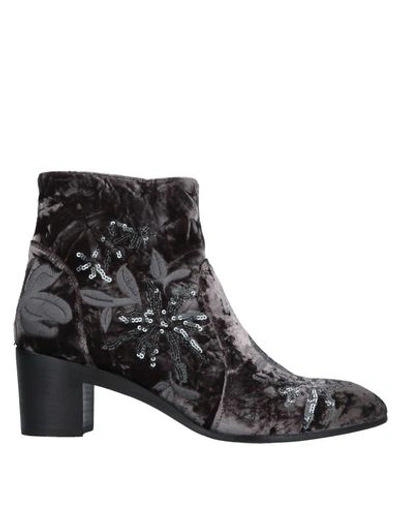 Shop Alexander Hotto Ankle Boot In Lead