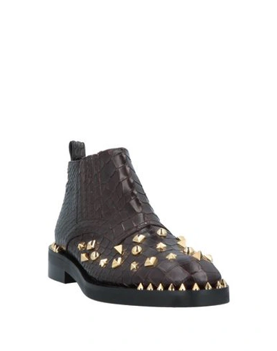 Shop Ras Ankle Boots In Dark Brown