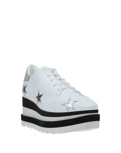 Stella Mccartney Sneak Elyse Platform Sneaker In White