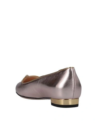 Shop Charlotte Olympia Loafers In Pink