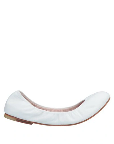 Shop Bloch Ballet Flats In White