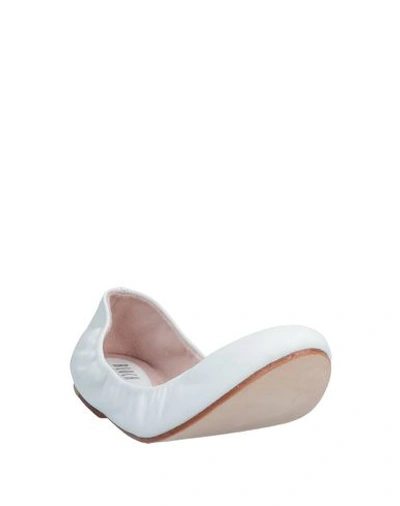 Shop Bloch Ballet Flats In White