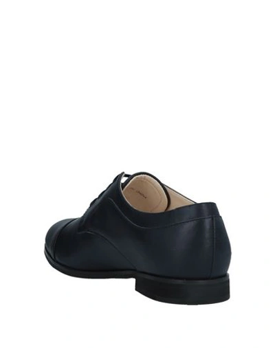 Shop Jil Sander Laced Shoes In Dark Blue