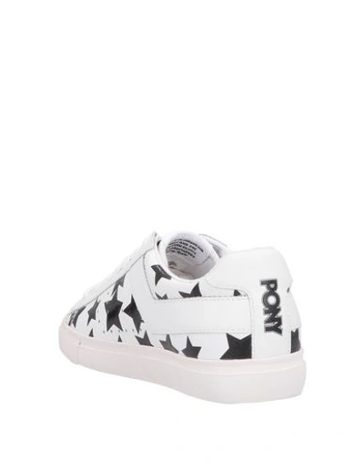 Shop Pony Sneakers In White