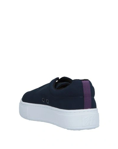 Shop Eytys Sneakers In Dark Blue