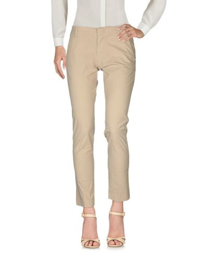 Shop Entre Amis Casual Pants In Sand