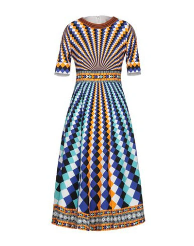 Shop Mary Katrantzou Knee-length Dress In Orange