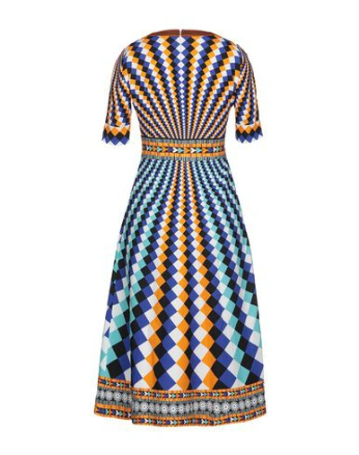 Shop Mary Katrantzou Knee-length Dress In Orange