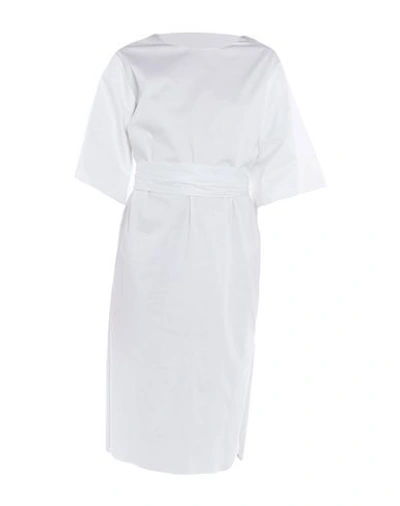 Shop The Row Midi Dress In White