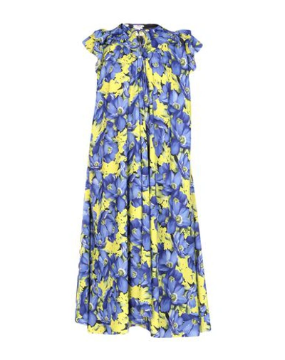 Shop Balenciaga Midi Dress In Blue