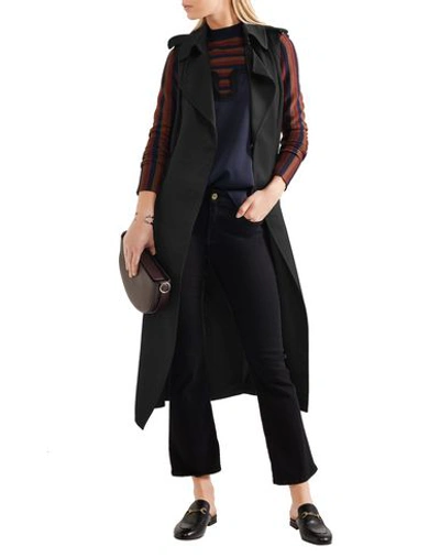 Shop Victoria Beckham Overcoats In Black