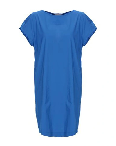 Shop Gotha Short Dresses In Blue