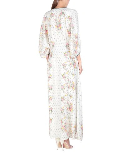 Shop Vilshenko Long Dresses In Ivory