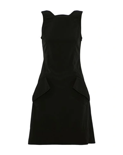 Shop Antonio Berardi Short Dresses In Black