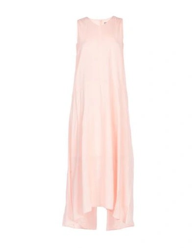 Shop Sportmax 3/4 Length Dresses In Pink