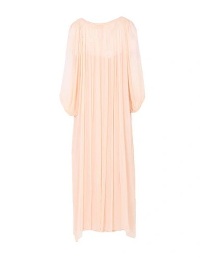 Shop Jucca Midi Dress In Light Pink