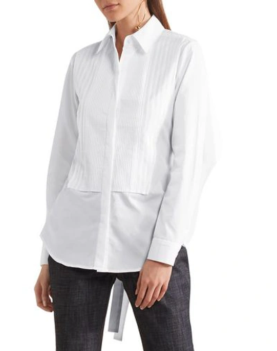 Shop Tome Solid Color Shirts & Blouses In White